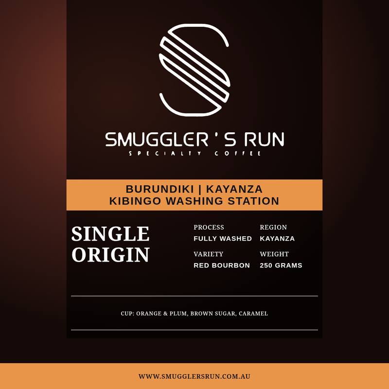 Burundiki label from Smuggler's Run