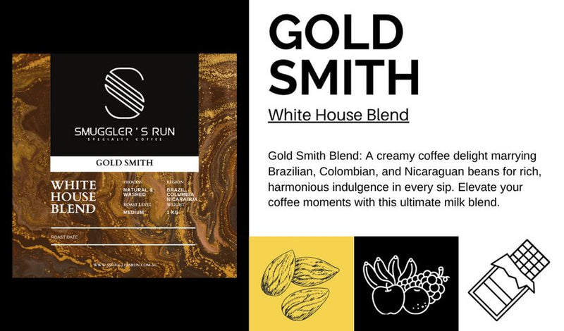 Gold Smith tasting card with brewing notes (1 of 1)